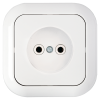 Bylectrica Розетка 1-местная СУ без заземляющего контакта, серия ГАРМОНИЯ, РС16-228