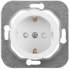 Bylectrica Механизм розетки 1-местной СУ с заземляющим контактом со шторкой, серия ПРОВАНС, РС16-1406
