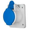 Bylectrica Розетка настенная двухполюсная с заземляющим контактом (16 А, IP44), РПС16-975