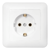 Bylectrica Розетка 1-местная СУ с заземляющим контактом, серия ПАРИТЕТ, РС16-300