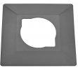 Bylectrica Рамка декоративная (накладка под выключатель), ЮЛИГ.735212.410 т/серый