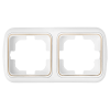 Bylectrica Рамка 2-х местная, серия ГАРМОНИЯ ЛЮКС, ЮЛИГ.301252.022 з