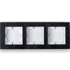 Bylectrica Рамка 3-х местная, серия СТИЛЬ-ЭЛИТ, ЮЛИГ.686251.113 оникс