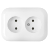 Bylectrica Розетка 2-местная СУ, серия ГАРМОНИЯ, РС16-237