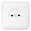 Bylectrica Розетка 1-местная СУ без заземляющего контакта, серия ПАРИТЕТ, РС16-299