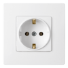 Bylectrica Розетка 1-местная СУ с заземляющим контактом, серия МАСТЕР, РС16-0002