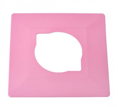 Фотография товара 'Bylectrica Рамка декоративная (накладка под выключатель), ЮЛИГ.735212.410 розовый'