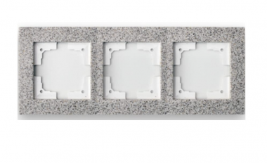 Фотография товара 'Bylectrica Рамка 3-х местная, серия СТИЛЬ-ЭЛИТ, ЮЛИГ.686251.113 мускат'