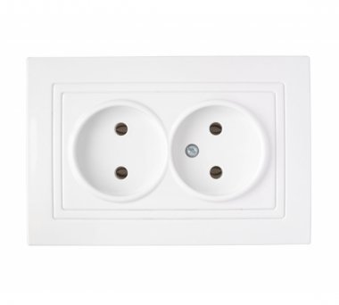 Фотография товара 'Bylectrica Розетка 2-местная СУ, серия УЮТ, РС16-343'