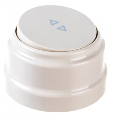 Фотография товара 'Bylectrica Выключатель 1-клавишный проходной (10А) ОУ, серия РЕТРО, А610-2261 бежевый'