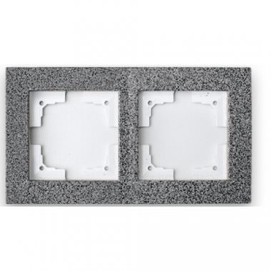 Фотография товара 'Bylectrica Рамка 2-х местная, серия СТИЛЬ-ЭЛИТ, ЮЛИГ.686251.112 морфей'