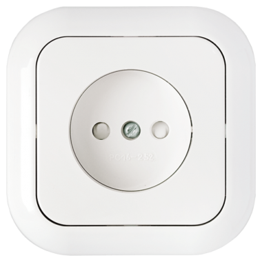 Фотография товара 'Bylectrica Розетка 1-местная СУ со шторками, серия ГАРМОНИЯ, РС16-252'