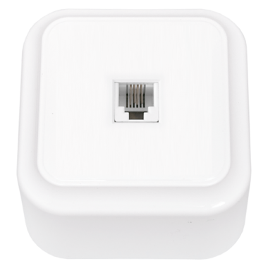 Фотография товара 'Bylectrica Розетка телефонная 4-х контактная, серия ПРАЛЕСКА, ТР4-017'