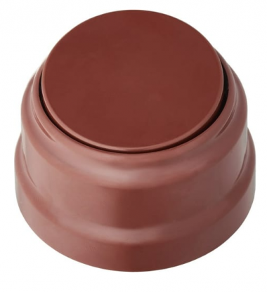 Фотография товара 'Bylectrica Выключатель 1-клавишный (6А) ОУ, серия РЕТРО, А16-2211 коричневый'