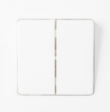 Фотография товара 'Bylectrica Выключатель 2-клавишный скрытая установка, 10А проходной, серия МАСТЕР, С(6+6) 10-2062'