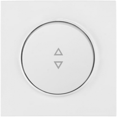 Фотография товара 'Bylectrica Выключатель 1-клавишный проходной, СУ, серия ПРОВАНС квадрат, С610-2361'