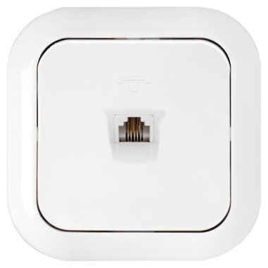 Фотография товара 'Bylectrica Розетка телефонная, серия ГАРМОНИЯ, ТР4-020'