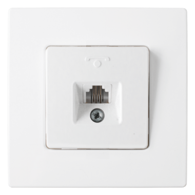 Фотография товара 'Bylectrica Розетка телефонная, серия МАСТЕР, ТР4-5001'