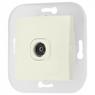 Фотография товара 'Bylectrica Механизм розетки телевизионной, серия УЮТ, ТР-047 бежевый'