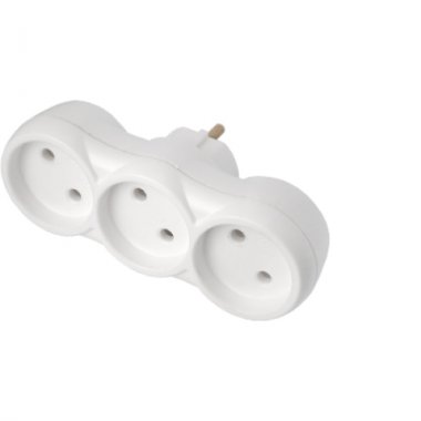 Фотография товара 'Bylectrica Разветвитель трехместный (прямой), РВ16-376'