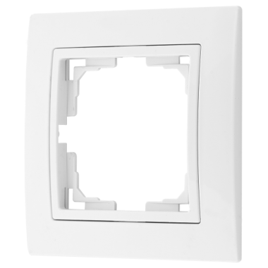 Фотография товара 'Bylectrica Рамка 1-х местная (с несъемной декор. рамкой), серия УЮТ, ЮЛИГ.735212.275-40'
