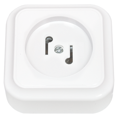 Фотография товара 'Bylectrica Розетка абонентская для сети проводного вещания ОУ, серия ПРАЛЕСКА, АРО-001'