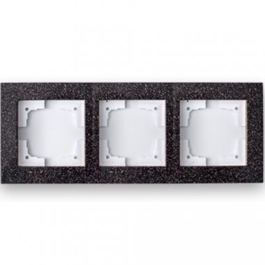 Фотография товара 'Bylectrica Рамка 3-х местная, серия СТИЛЬ-ЭЛИТ, ЮЛИГ.686251.113 грильяж'