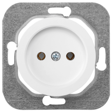 Фотография товара 'Bylectrica Механизм розетки 1-местной СУ без заземляющего контакта, серия ПРОВАНС, РС16-1401'