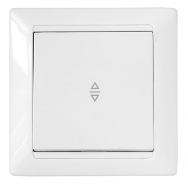 Фотография товара 'Bylectrica Выключатель 1-клавишный СУ проходной IP44, серия СТИЛЬ, С610-879'