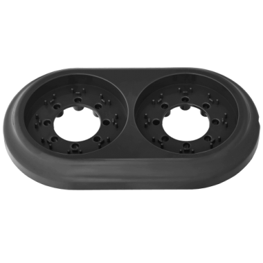 Фотография товара 'Bylectrica Рамка 2-местная, серия РЕТРО, ЮЛИГ.735212.471 черный'