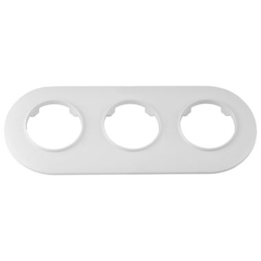 Фотография товара 'Bylectrica Рамка 3-х местная, круг, серия ПРОВАНС круг, ЮЛИГ.735212.501'