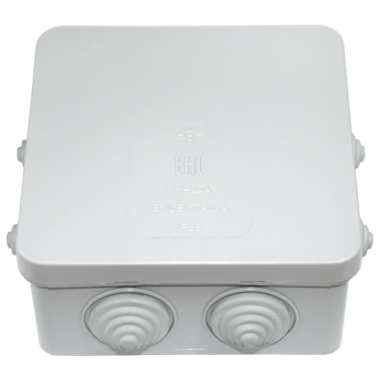 Фотография товара 'Bylectrica Коробка монтажная при открытой разводке IP55, КМ-234'