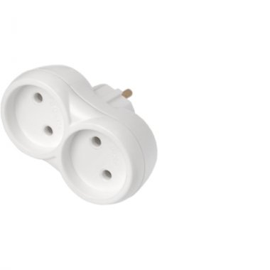 Фотография товара 'Bylectrica Разветвитель двухместный (прямой) , РВ16-374'