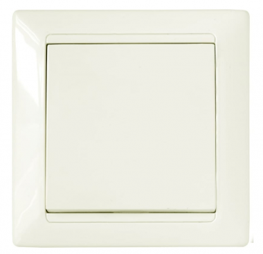 Фотография товара 'Bylectrica Выключатель 1-клавишный СУ IP44, серия СТИЛЬ, С110-827 бежевый'