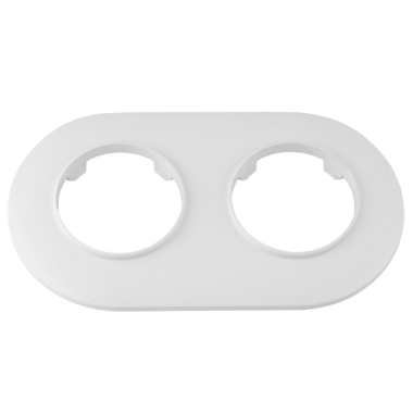 Фотография товара 'Bylectrica Рамка 2-х местная, круг, серия ПРОВАНС круг, ЮЛИГ.735212.499'