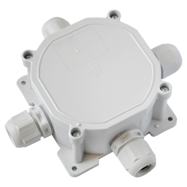 Фотография товара 'Bylectrica Коробка монтажная при открытой разводке (4 ввода) IP67, КМ-257'