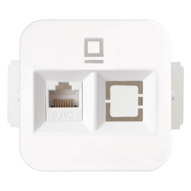 Фотография товара 'Bylectrica Механизм компьютерной розетки, серия ГАРМОНИЯ, РК18-019'