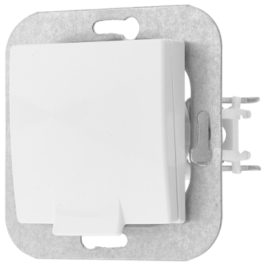 Фотография товара 'Bylectrica Механизм розетки с заземляющим контактом со шторками с крышкой, серия УЮТ, РС16-538'