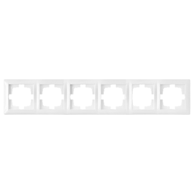 Фотография товара 'Bylectrica Рамка 6-х местная, серия СТИЛЬ, ЮЛИГ.735212.218'
