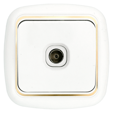 Фотография товара 'Bylectrica Розетка телевизионная, серия ГАРМОНИЯ ЛЮКС, ТР-006 з'