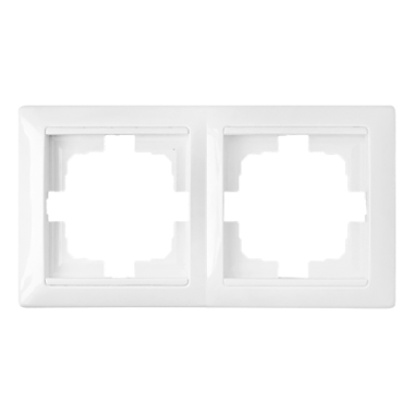 Фотография товара 'Bylectrica Рамка 2-х местная, серия СТИЛЬ, ЮЛИГ.735212.215'