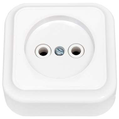 Фотография товара 'Bylectrica Розетка 1-местная ОУ, серия ПРАЛЕСКА, РА16-255'