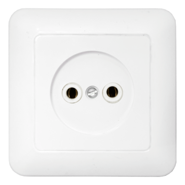 Фотография товара 'Bylectrica Розетка 1-местная СУ без заземляющего контакта, серия ПАРИТЕТ, РС16-299'