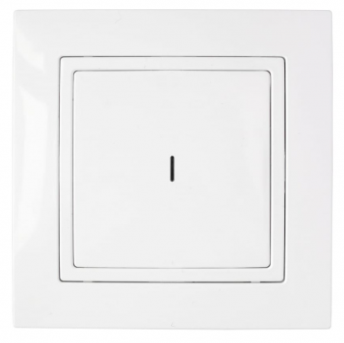 Фотография товара 'Bylectrica Выключатель 1-клавишный СУ с подсветкой, серия УЮТ, С110-866'