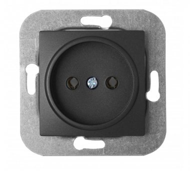 Фотография товара 'Bylectrica Механизм розетки, серия УЮТ, РС16-534 графит'