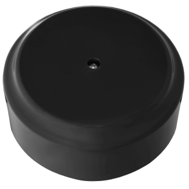 Фотография товара 'Bylectrica Монтажная коробка 80, ОУ без сальников, серия РЕТРО, КМ-450 черный'