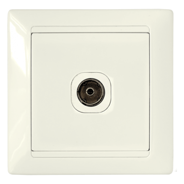 Фотография товара 'Bylectrica Розетка телевизионная, серия СТИЛЬ, ТР-042 бежевый'