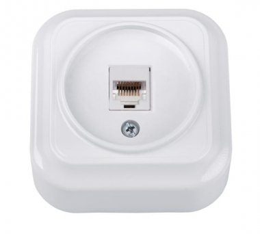 Фотография товара 'Bylectrica Розетка компьютерная, серия ВАРИАНТ, РК18-5111'