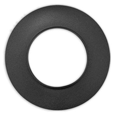 Фотография товара 'Bylectrica Рамка 1-х местная, круг, серия ПРОВАНС круг, ЮЛИГ.735212.494 графит'