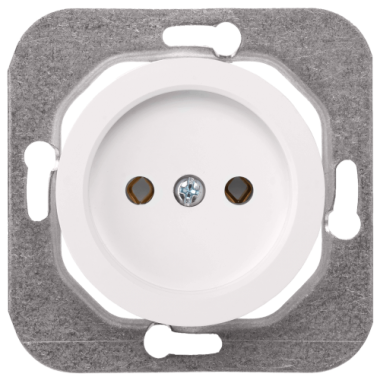 Фотография товара 'Bylectrica Механизм розетки 1-местной СУ без заземляющего контакта, серия ПРОВАНС, РС16-1401 перламутр'